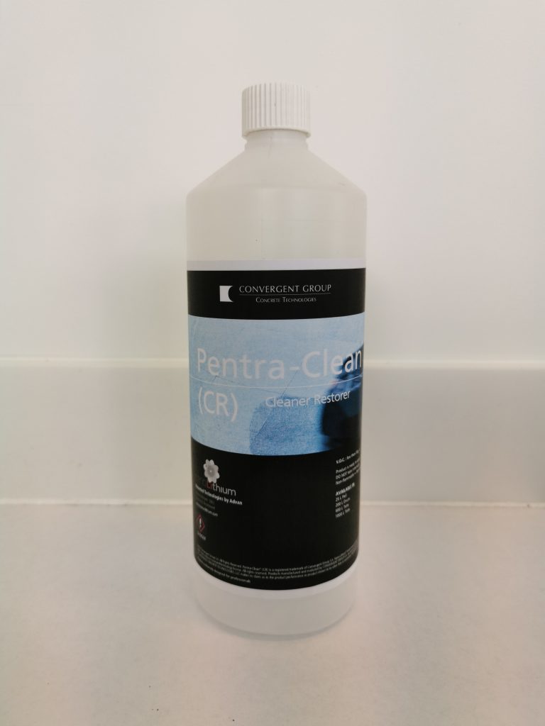 bottole of Pentra Clean Cleaner Restorer